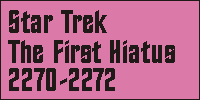 Stories Set Between the Star Trek Series and Star Trek: The Motion Picture